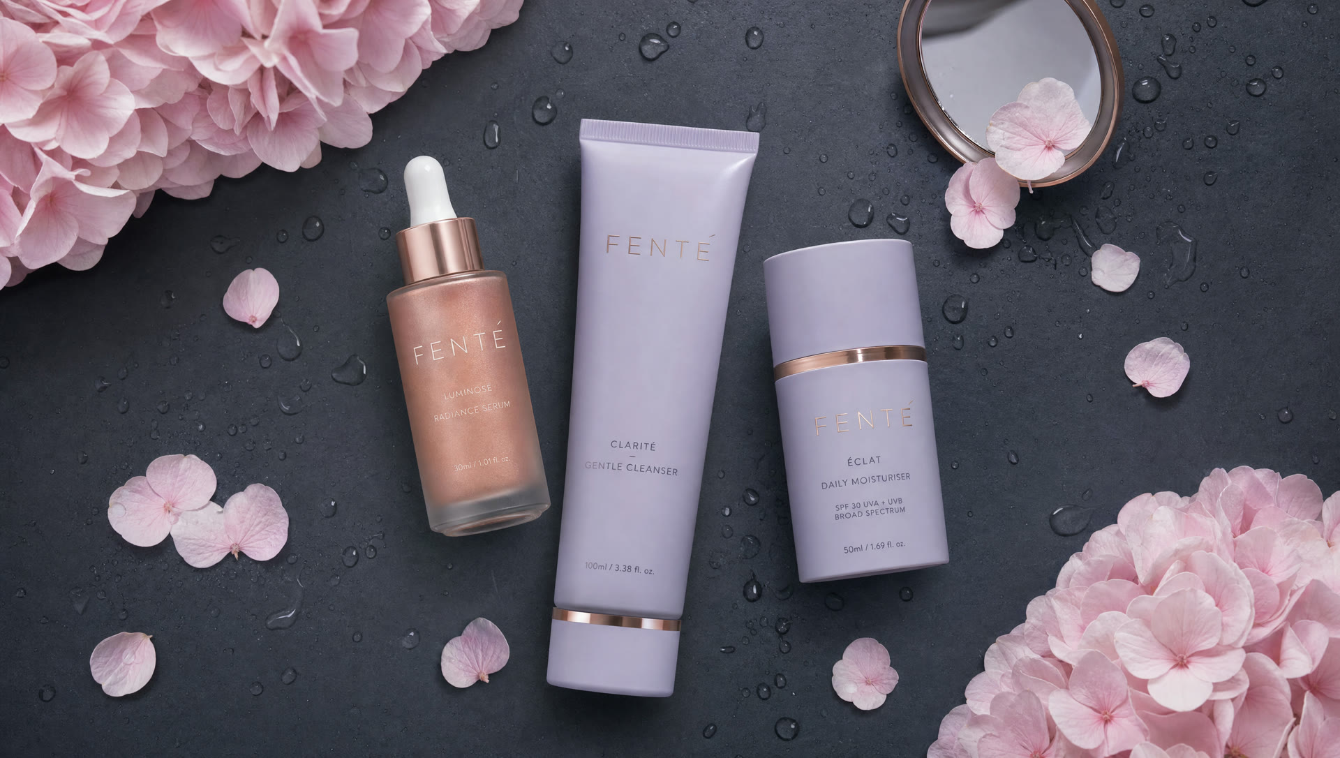 FENTÉ flat lay